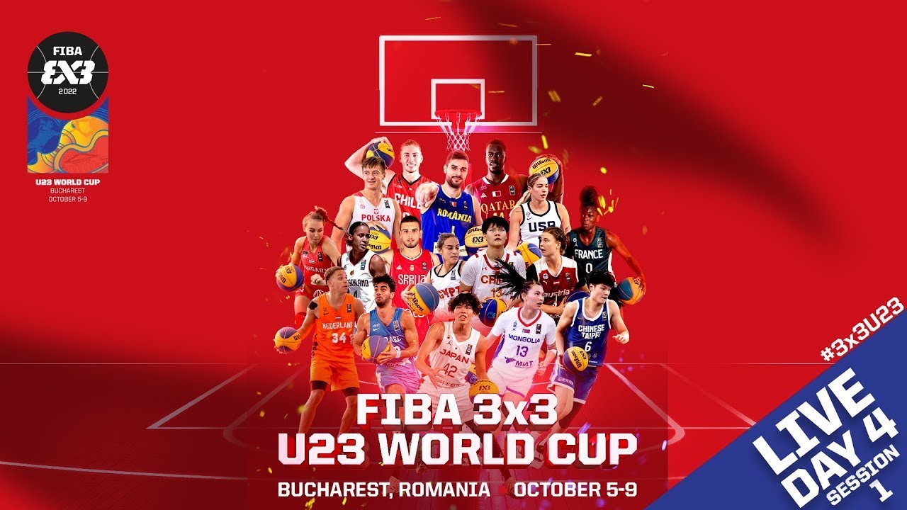 LIVE 🔴 FIBA 3x3 U23 World Cup 2022 Day 4/Session 1