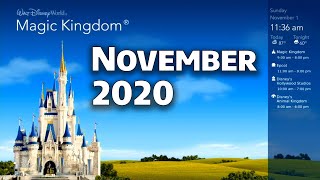Walt Disney World Today Channel November 2020 - WDW Resort TV