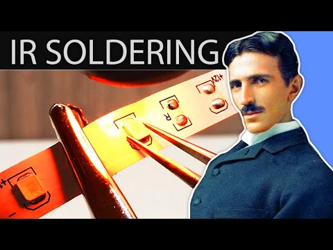 DIY Soldering Iron Infrared | Homemade IR Heating Tool | Easy Electronics Project