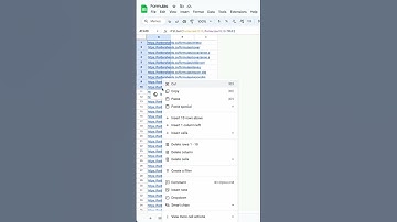 How to Open Multiple Links in a Google Sheet