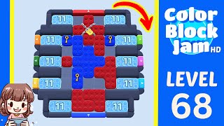 Color Block Jam Level 68 Solution Walkthrough