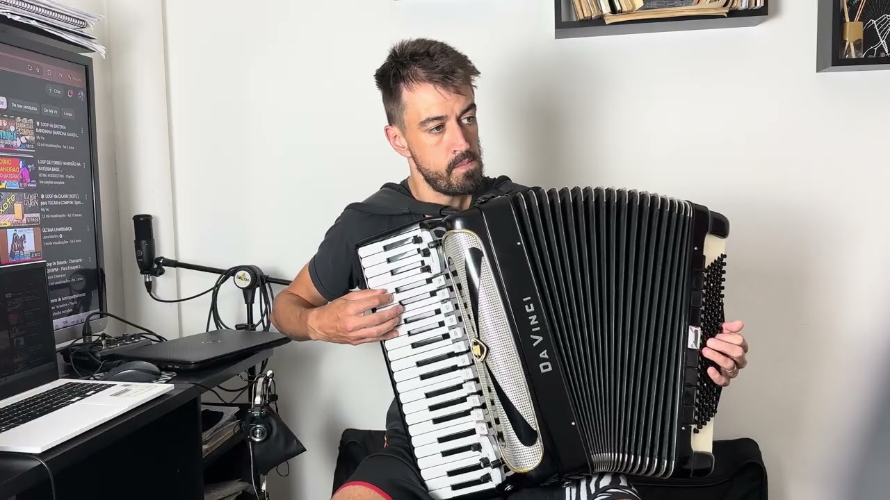 Nina, Ternura de Mãe 🎶 Albino Manique #musica #aulamusical #sanfona #acordeonista #gaita #acordeon #