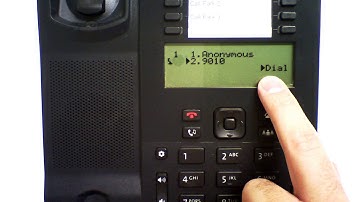 Transferring Calls on Mitel/Aastra 6865i Phone