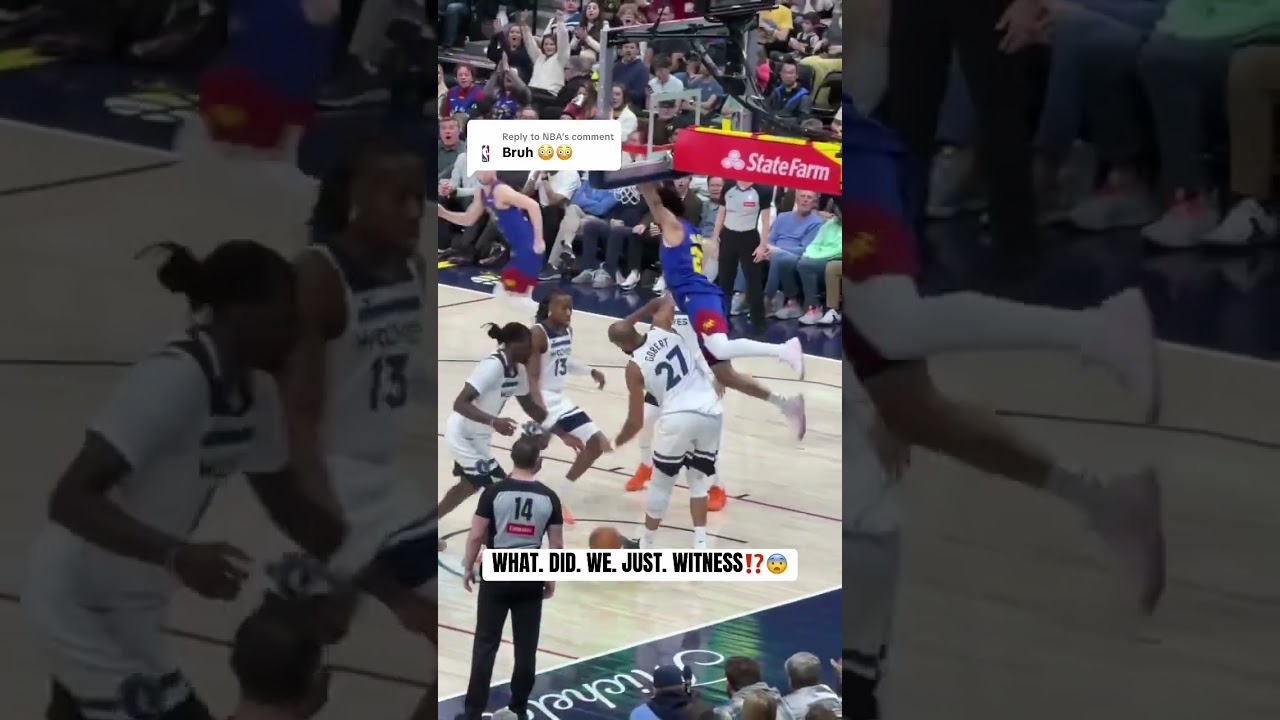 Can't get over this Jamal Murray poster 🔥
