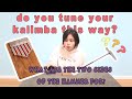 HOW TO TUNE YOUR KALIMBA : basic tutorial,  Tuning hammer, tuning apps, and tuning guide for 17 key