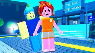 Roblox late to school…