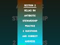 Relias RN Antibiotic Stewardship Practice 2 Questions And Correct Answers Latest