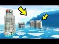 GTA 5 - FROZEN Tsunami & Ice Age!! (Natural Disaster)