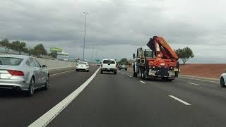Agua Fria Freeway (AZ Loop 101 Exits 1 to 7) northbound/inner loop