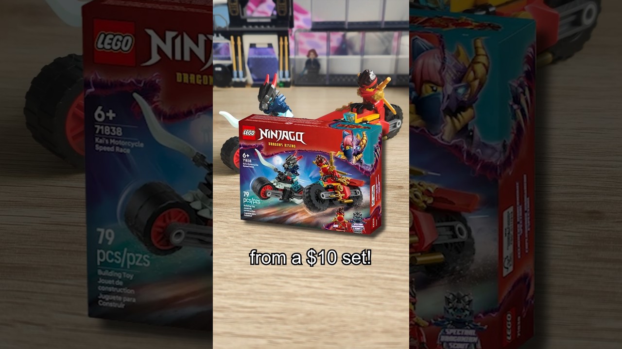 This $10 LEGO Ninjago Set Surprised Me 🔥 #legoreview #lego #ninjago #budgetbuild #kai #legosets