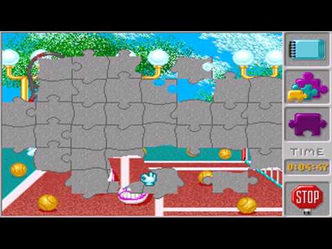 Mickeyu0027s Jigsaw Puzzles (Novotrade) (MS-DOS) [1991] [PC Longplay]