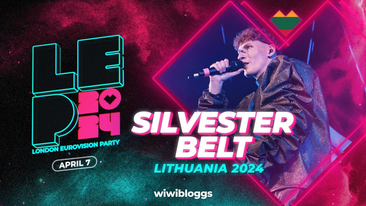 Silvester Belt - Luktelk | Lithuania 🇱🇹 | OZAA Eurovision 2024 | WURSTTV.com