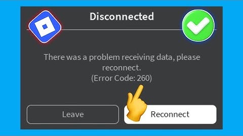 How To Fix Error Code 260 On Roblox (2025)