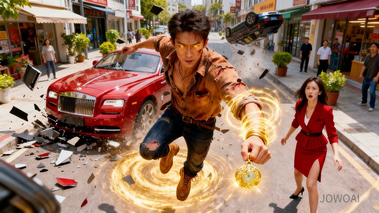 Kör, yoksul adam eşinin ihanetinden sonra süper güçlerini uyandırıp Savaş Tanrısı oluyor!