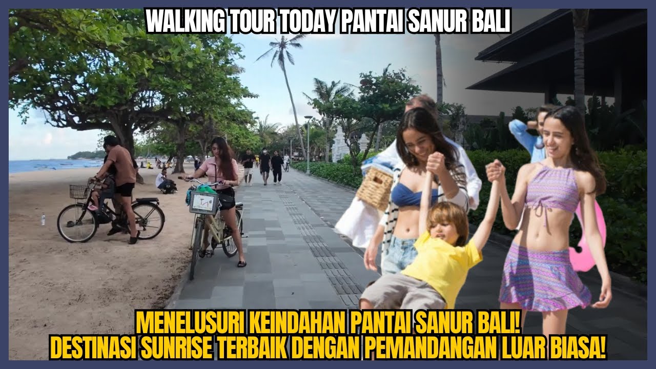 EXPLORE PANTAI SANUR BALI | Sunrise Terbaik dengan Pemandangan Luar Biasa!