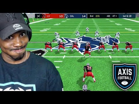 Is AXIS FOOTBALL 18 Better Than MADDEN 19?! Axis Football 18 Xbox One Gameplay