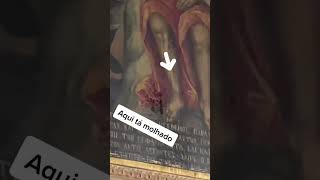 Algo estranho acontece numa pintura do santo sepulcro em Jerusalém