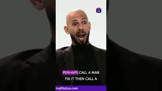 Fix the problem call a man then call a woman to feel better