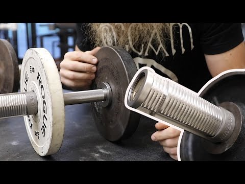 GungnirofNorway　The Dumbler Olympic　ダンベル The Dumbler - Olympic loadable dumbbell with built-in