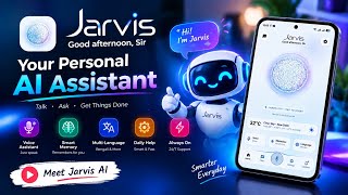 New ai asseistant Jarvis for mobile Control 🤖 screenshot 2