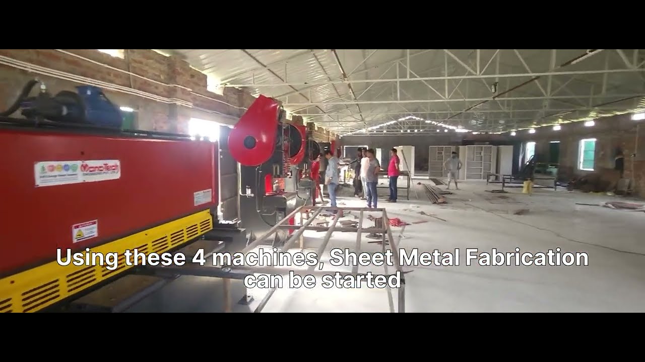 Sheet Metal Almirah Manufacturing Plant Machineries & Usage Guide along