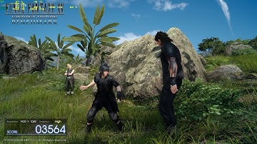 Final Fantasy XV Windows Edition Benchmark Free Roaming 1440p GTX 1080 Ti