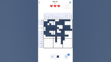 16 May 2025 | Daily Nonogram Puzzle (Hard) | Nonograms.com Solve – Pixel Picture Reveal! #ZpuzzleZ