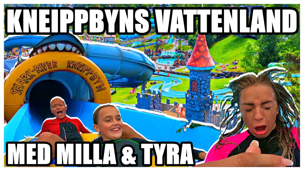 KNEIPPBYNS VATTENLAND MED MILLA & TYRA *ROADTRIP TILL GOTLAND*