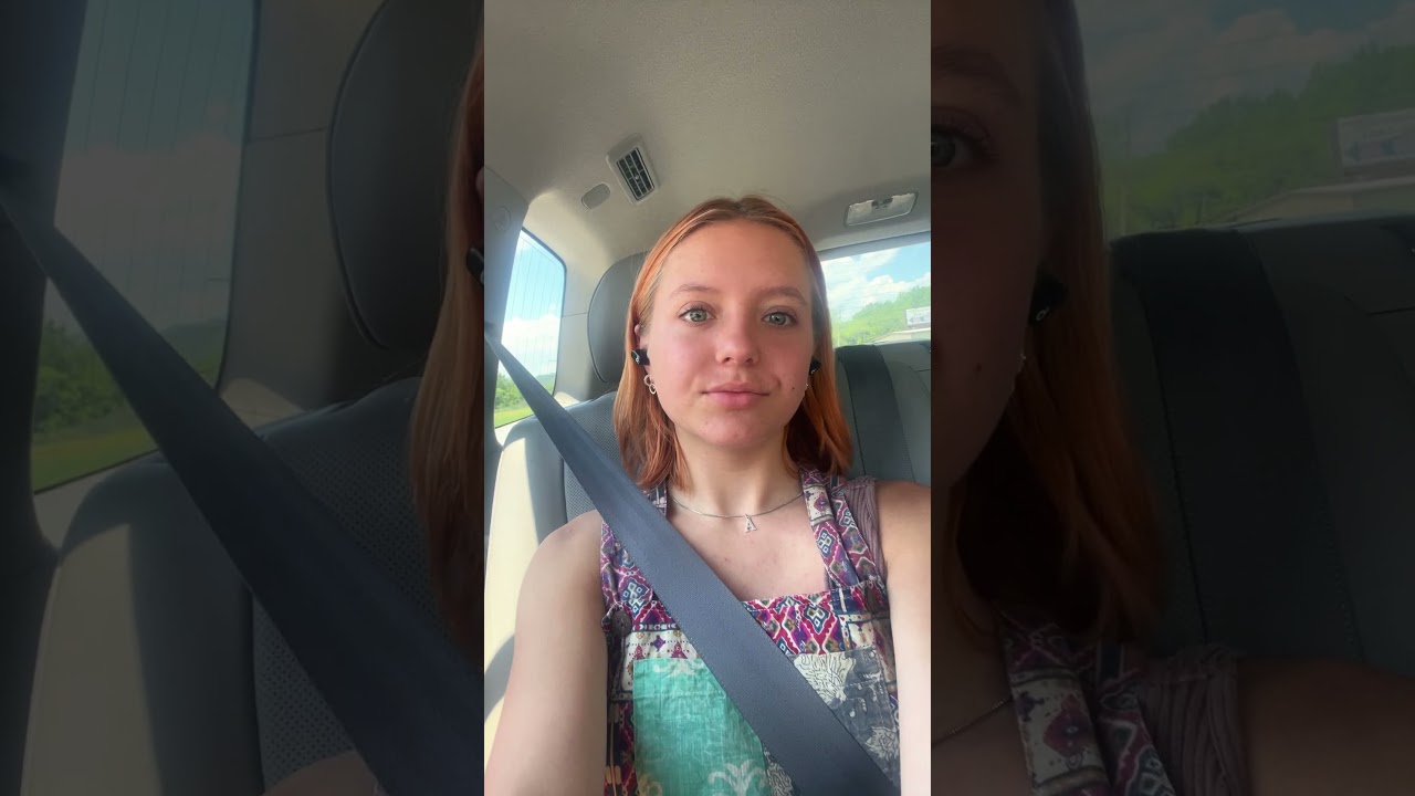 blind reaction to the scary knock audio 