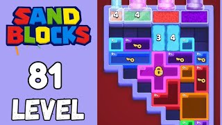 Sand Blocks Level 81 Walkthrough Solution