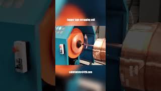 High Capacity 600mm Concentric Copper Taping Machine for Wire And cable #mica #copper #tapingmachine