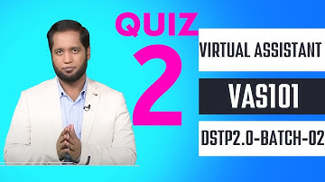 virtual assistant quiz 2 batch 2