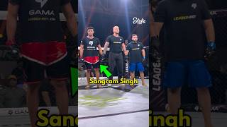 Indian Wrestler Defeats Pakistani Fighter In His First Mma Fight - Sangram Singh Victory