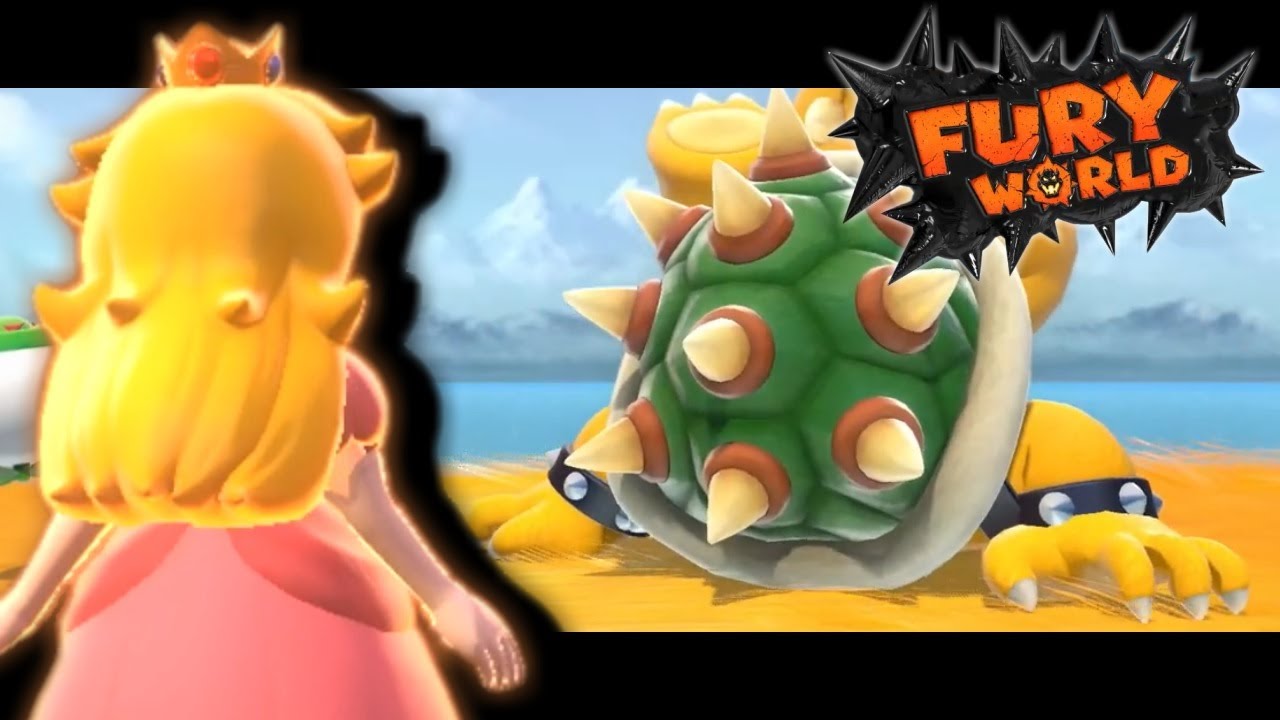 スーパーマリオ 3Dワールド + フューリーワールド】ピーチ姫をマリオが