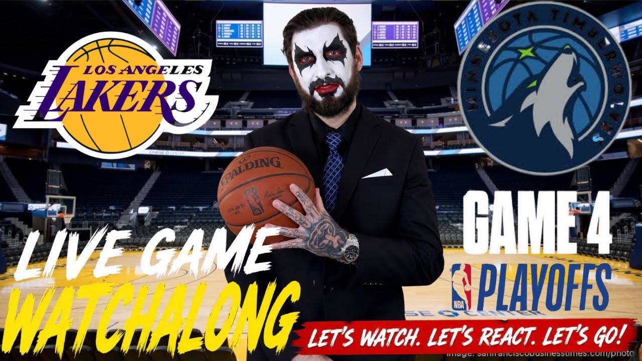 Los Angeles Lakers vs Minnesota Timberwolves Game 4 Watchalong - YouTube