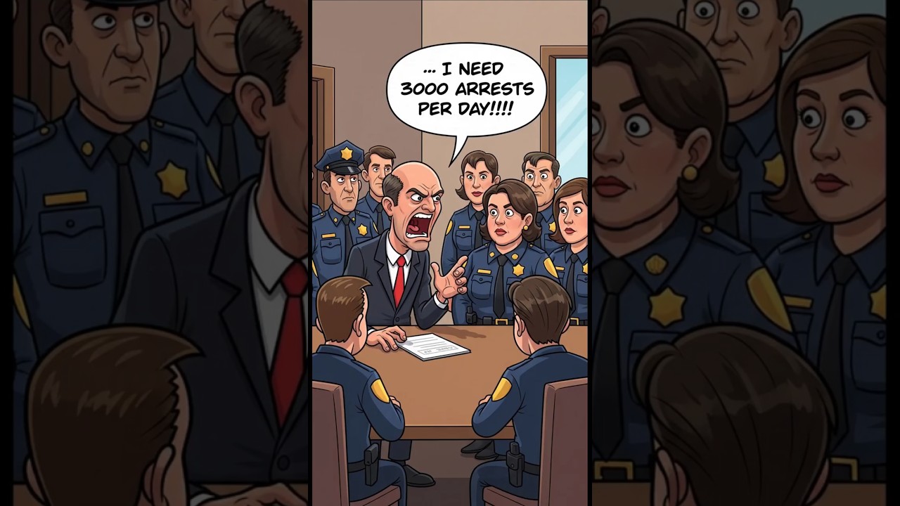 Stephen Miller’s SHOCKING ICE Demands: 3,000 Arrests a Day or ELSE!