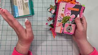 Easy Mini Album - Altered Mini Notebook Tutorial and Walk Through