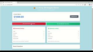 Day 17 : Optimistic Locking vs. Pessimistic Locking: Handling Concurrency in High-Traffic Systems