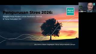 KURSUS PENGURUSAN STRES 2026: PART 1