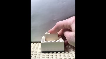 Building a Lego Button Pusher under a minute #viral #lego #shorts