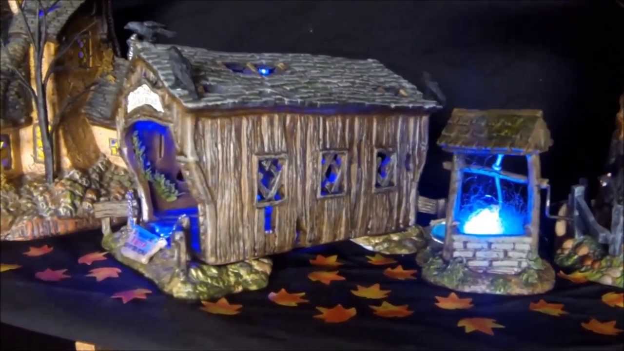 scotts department 56 halloween 2013 youtube