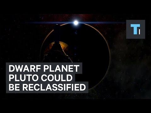 Thumbnail for the embedded element "Dwarf planet Pluto could be reclassified"