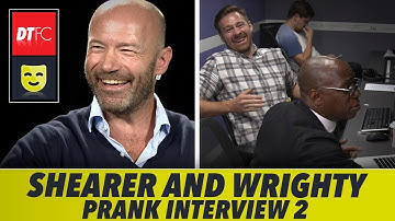 PRANKING WITH PREMIER LEAGUE LEGENDS PART 2  | With Alan Shearer and Ian Wright