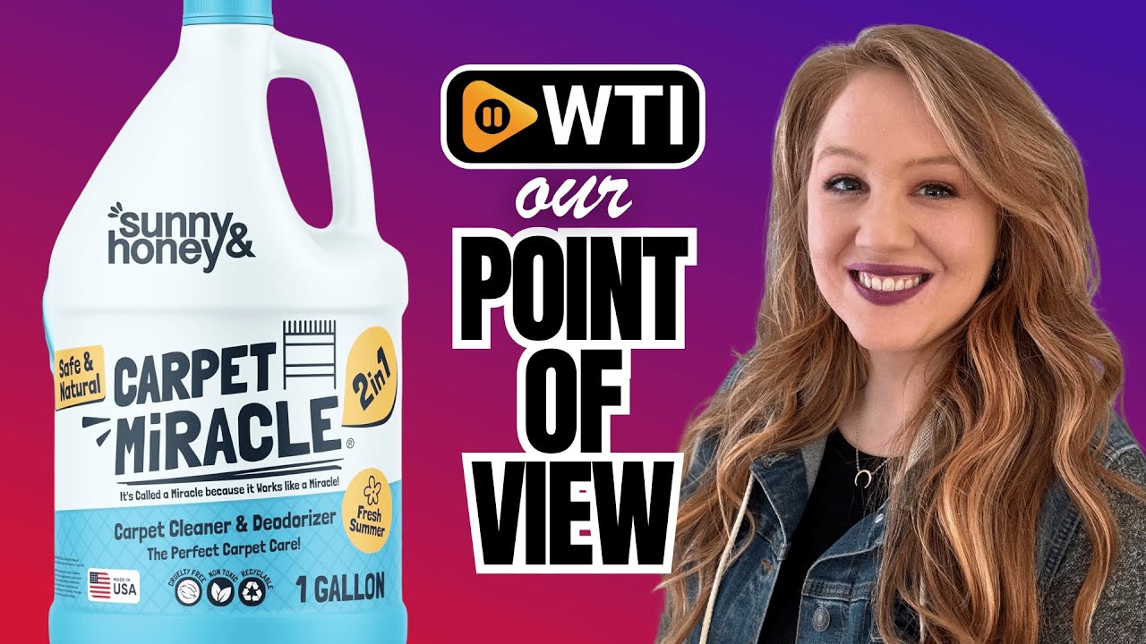 Sunny & Honey Carpet Miracle Carpet Cleaner Shampoo | POV | Would you buy it?
