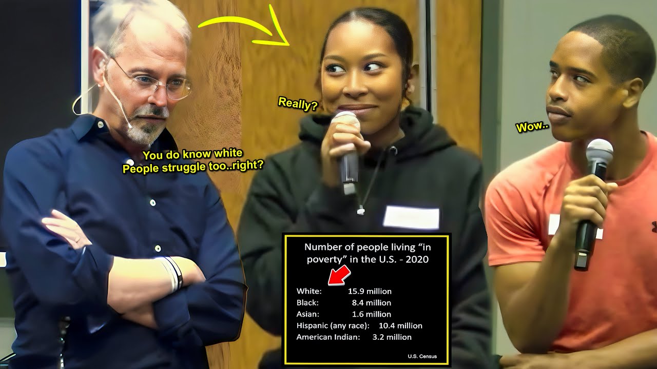 Black Students Get WAKE UP CALL On Reality Of White Americans