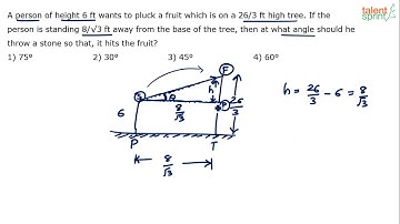 Height and Distance | Advanced Example 1 and 2 | TalentSprint Aptitude Prep