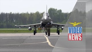 Scramble per gli Eurofighter italiani rischierati in Polonia - Video News Aeronautica Militare