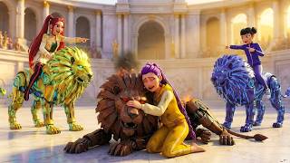 Rumi Vs Mira Rumi Gets Magic Lion Racing Championship Kpop Demon Hunters Official Music Video