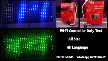 Wi-Fi Controller Only Text All Size All Language ( Pixel Led Jh10 ) 8271328267