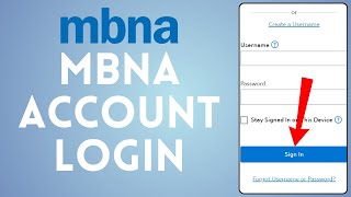 MBNA Account Login 2024 | How to Sign Into MBNA Account